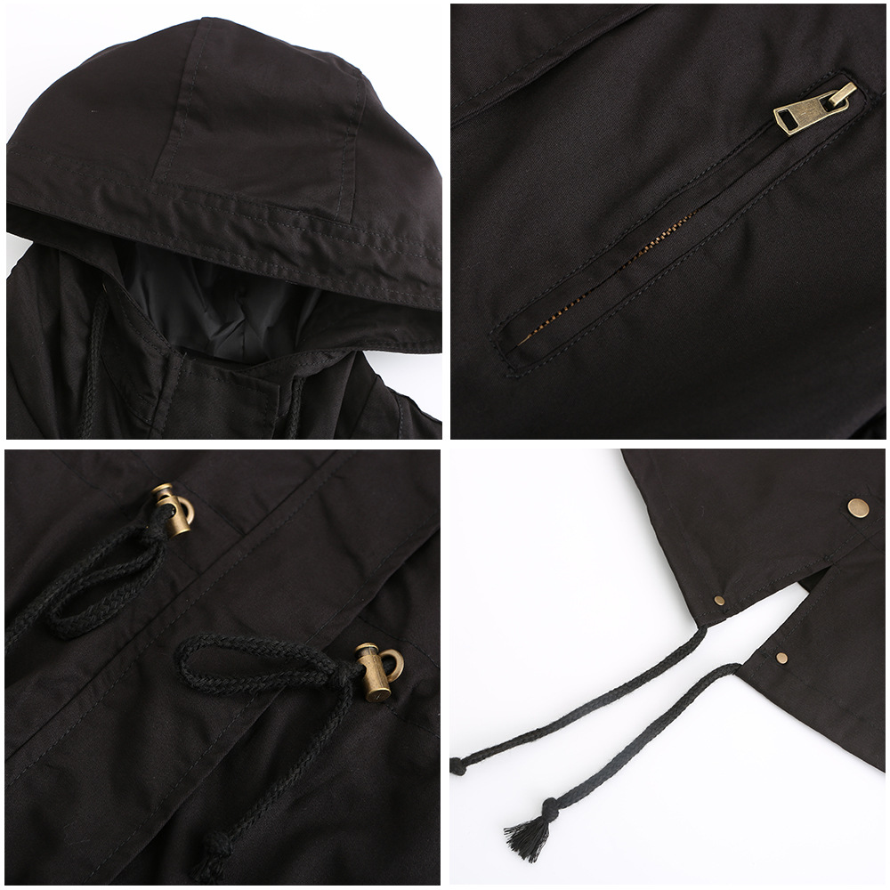 new cotton anorak women's spring and autumn coat